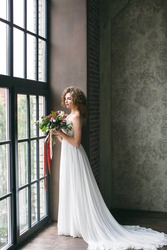 Продается счастливое свадебное платье для романтичной летней/осенней с
