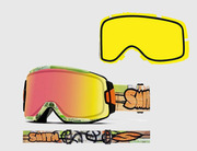 Очки горнолыжные (маска) Smith Squad + линза Yellow